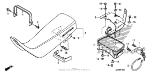 XR650L Сиденье