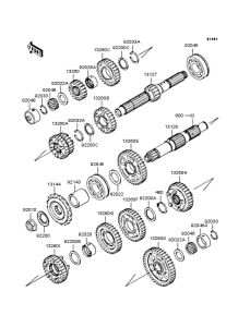 ZX1200 Трансмиссия