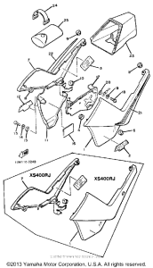 XS400RJ Side cover tool