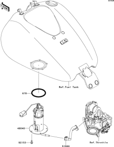 VN1700 Топливный насос