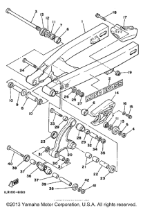 YZ80S (Motocross) Бугель