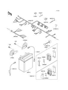 KLE500 Электрика