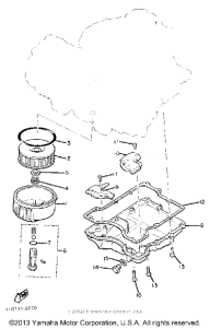 XJ1100 Масляный фильтр