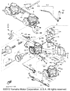 FZR600REC Карбюратор