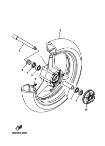 TDM900A Transom + tube