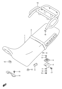 DR650 Пружина