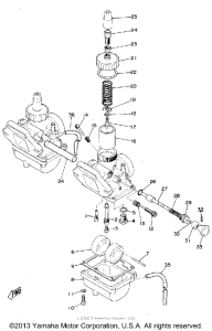 RD200A Карбюратор