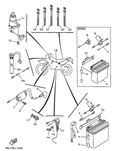 DT125RE Электрика 1