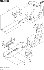 VL800T Muffler (Vl800L7 E28)