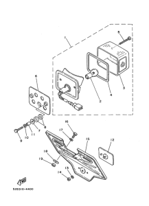 SRX250F ﾃｰﾙﾗｲﾄ
