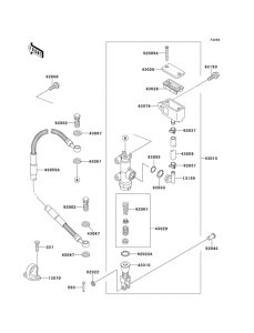  Задний торм цилиндр