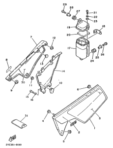 XT125 Боковые обтекатели