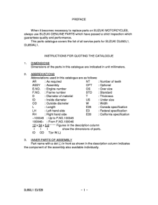 DL650 (ABS) Catalog preface