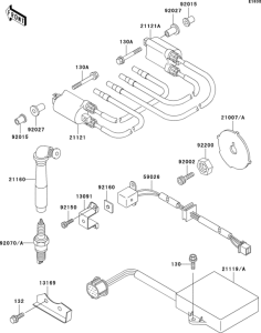 ZX1100 Система зажигания