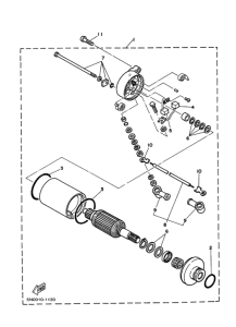 SR125 ｽﾀｰﾃｲﾝｸﾞﾓｰﾀ