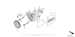CMX300 Масляный насос