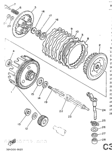 DT125 Сцепление