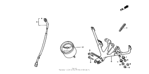 NSR50R Спидометр