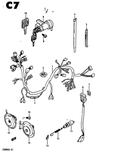 CS80 Жгут проводов