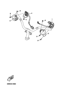 YQ50L Interruptor  manillar&palanc