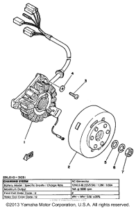 RZ350NC Генератор