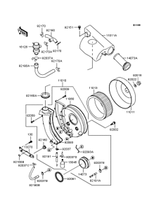 VN400 Воздушный фильтр