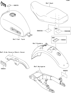 EJ800 Лейбл предостережения