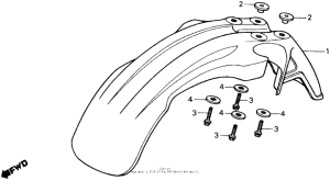 Переднее крыло