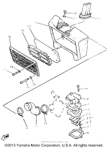 PW80F Воздушный фильтр