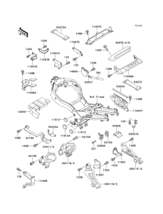 ZX1100 Battery case(1 / 2)