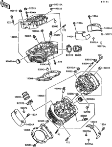 VN1500 Головка цилиндров