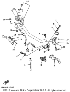 XT225HC Рулевые переключатели