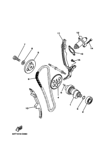 XT250 ｶﾑｼﾔﾌﾄ & ﾁｴｰﾝ