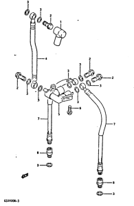 GSX-R400 Fr. brake hose