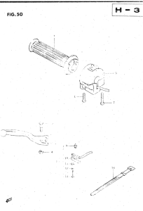 GS500 Right handle switch
