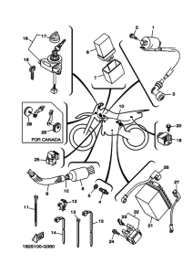 TTR125LE Equipo electrico