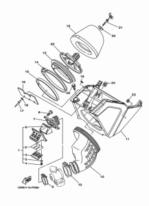 YZ125 Впускная система