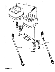 TS50 Speedmeter - tachometer