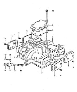 GS250 Крышка головки цилиндров