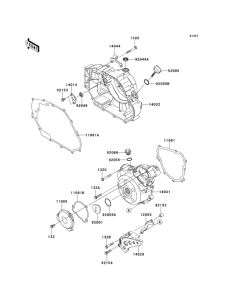  Крышки двигателя