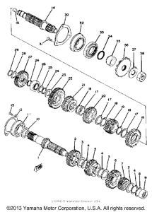 XT500E_205 - 1978 Трансмиссия