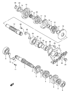 DR200 Трансмиссия