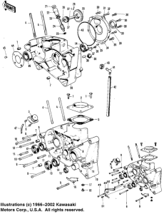  Картер двигателя
