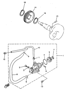 YN50R Масляный насос