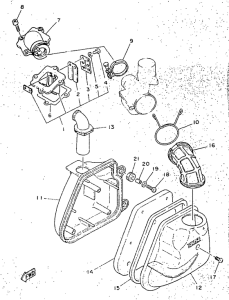 YN50R Впускная система