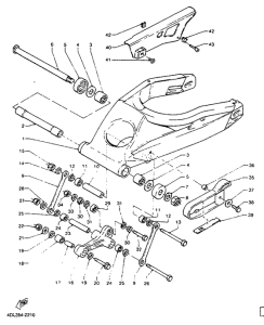 TZR125R Бугель