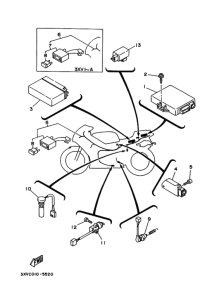 TZR250RS ｴﾚｸﾄﾘｶﾙ 1