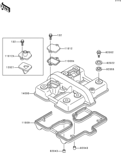 EN500 Крышка головки цилиндров