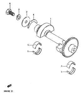 GR650 Балансирный вал