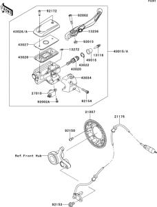  Главный тормозной цилиндр